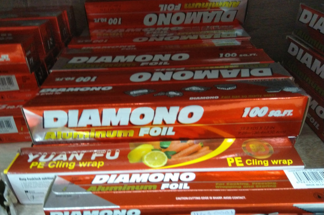 Diamond Aluminium Foil 30.4M*30.4cm / 11430002