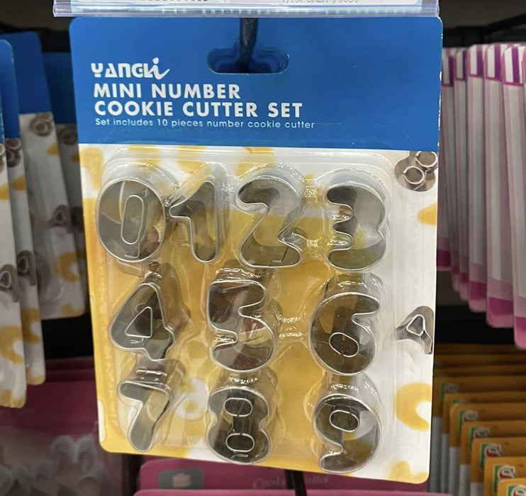 Number Cookie Cutter set / 1191311