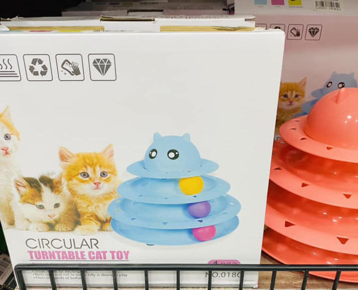 圆形转盘猫玩具/1200975