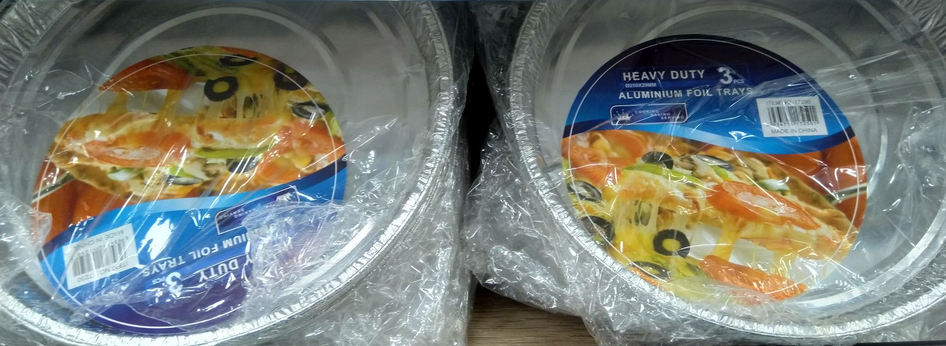 Aluminium Foil Trays 3PCs 29mm / 17250