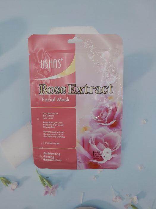 Rose Extract Facial Mask / MK027