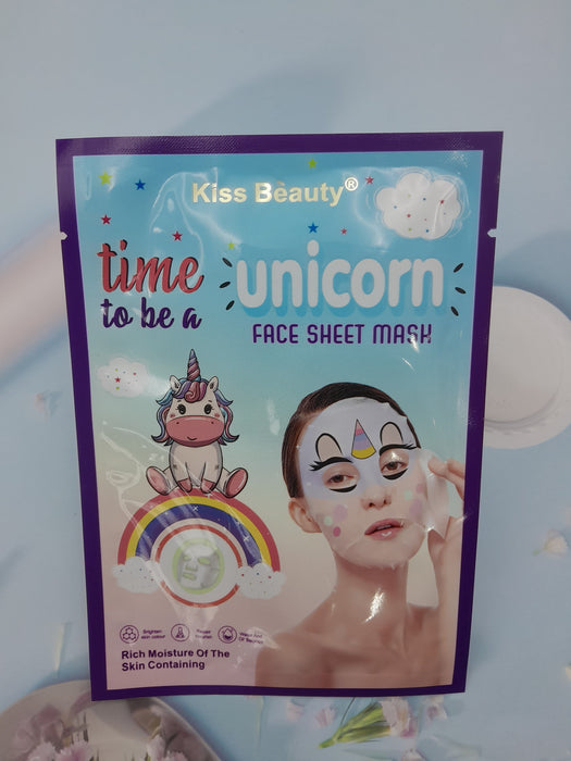 Unicorn Face Sheet Mask / 1294-03E