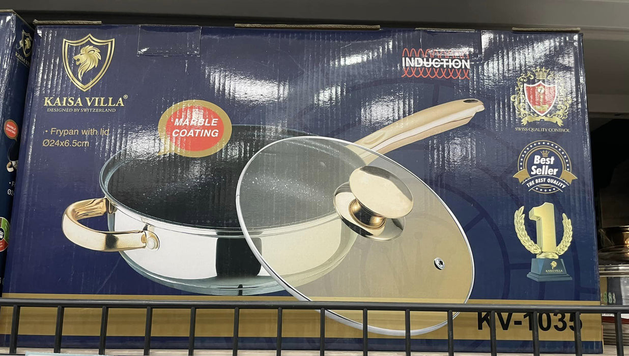 Kaisavilla Frypan with Lid (24*6.5cm) / KV1035