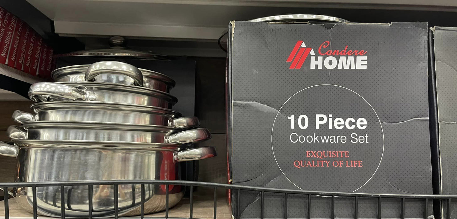 8Pc 304 Stainless Steel Cookware / ST-5101