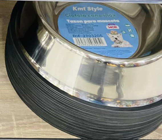 Stainless Steel Dog Bowl 34cm