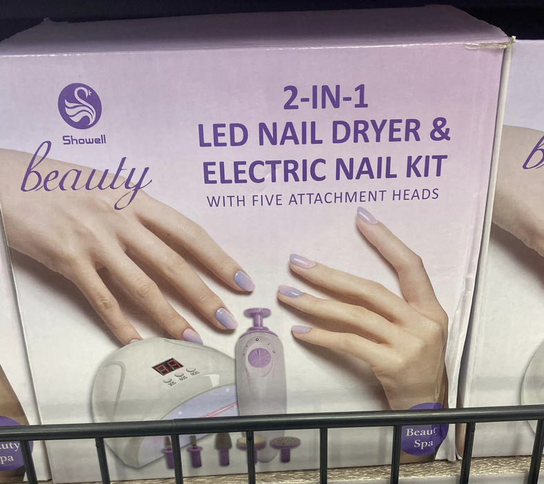 2IN1 LED Nail Dryer & Electric Nail Kit / E19811180398