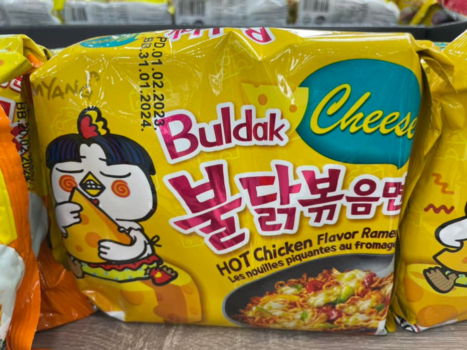 Buldak Cheese Hot Chicken Flavour