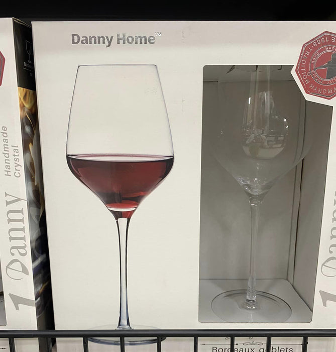 2 件装波尔多高脚杯