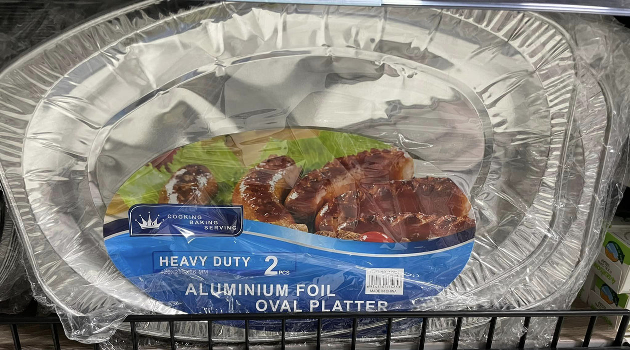 Aluminium Foil Oval Platter 26mm / 17425