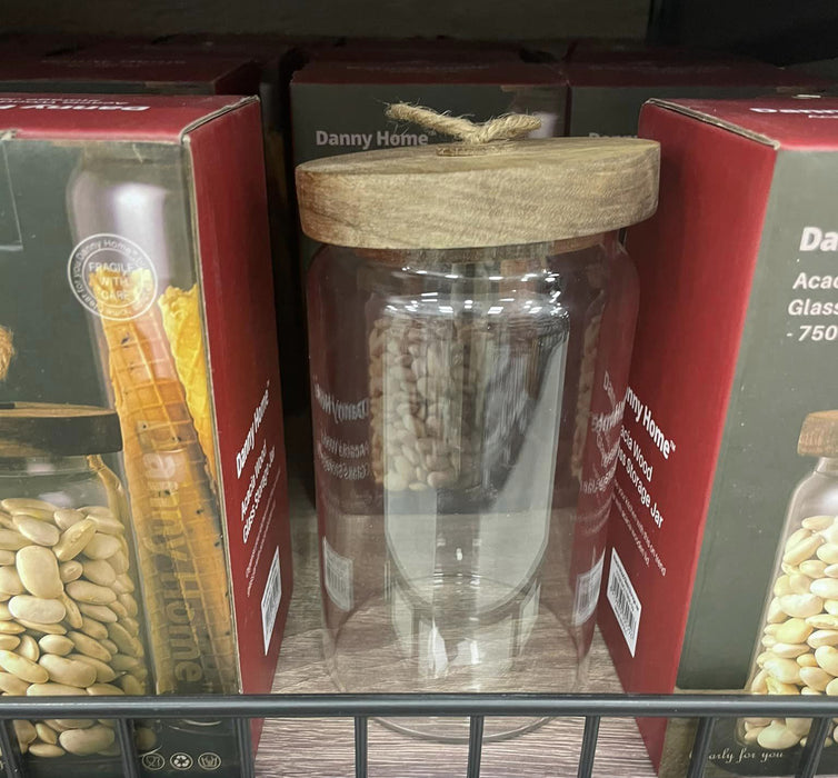 750ML 带盖玻璃储物罐 / 1988-59