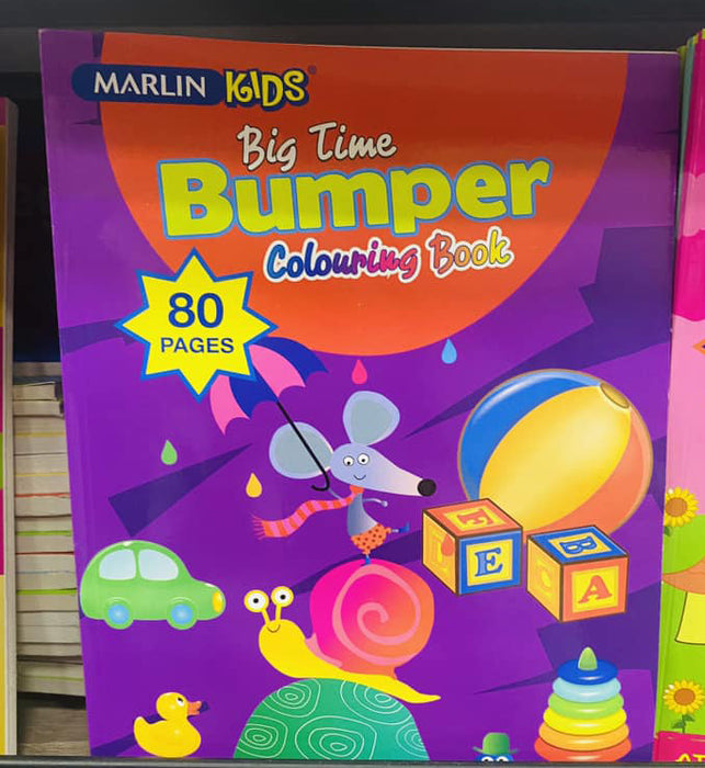 Bigtime Bumper Colouring BK 80P/ 018G