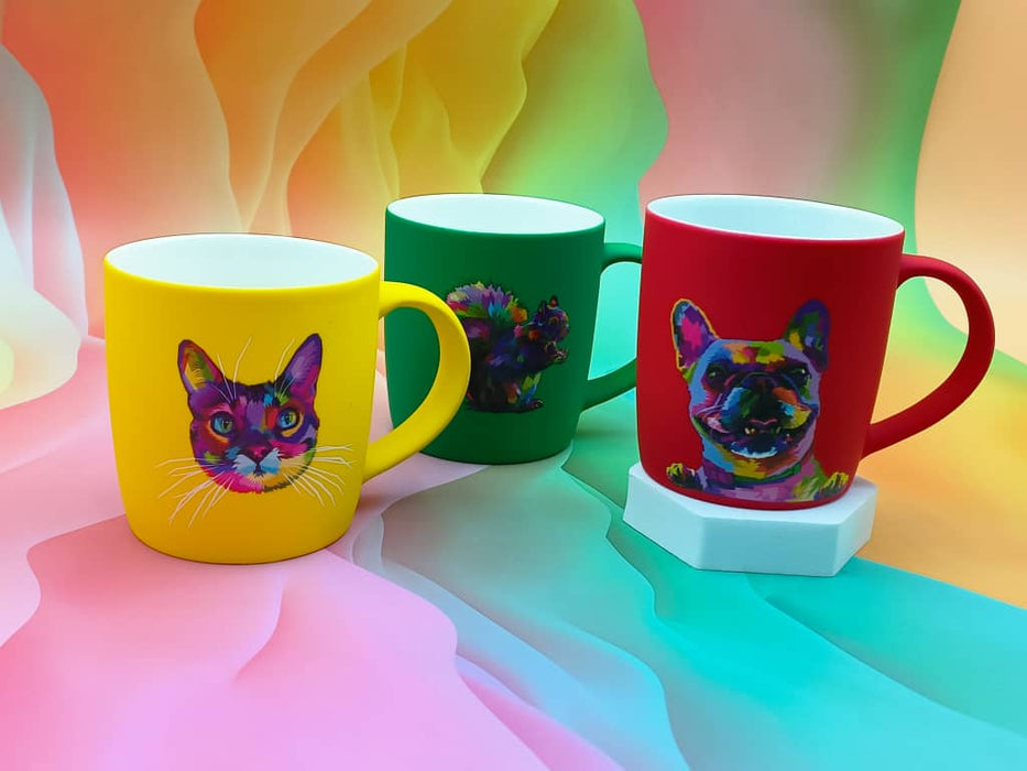 Colored Ceramic Cup / 9598-10/10341163
