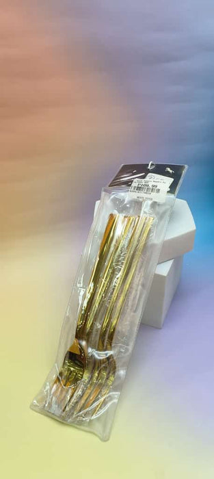 Gold Square Handle Fork / SYDS-069