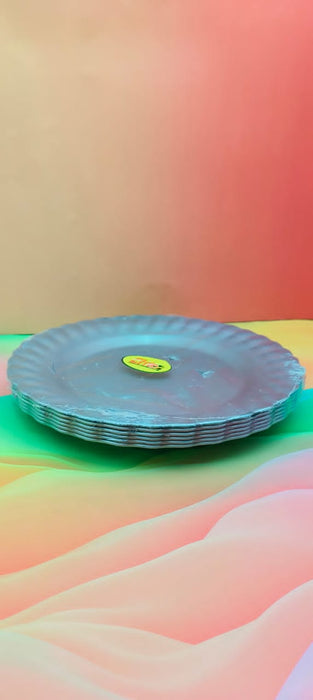Dinner Plate Plastic 6pcs / ELI1278