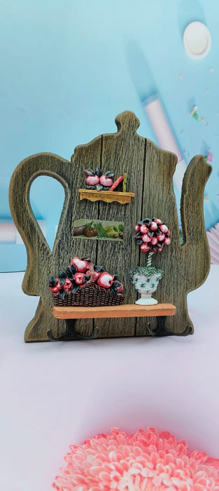 Wooden Decorative Plate / F2-12-3