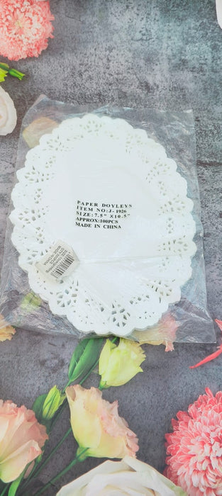 Oval Round Paper 100pcs