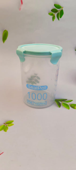 Plastic Sealed Jar 1000ml / 60130