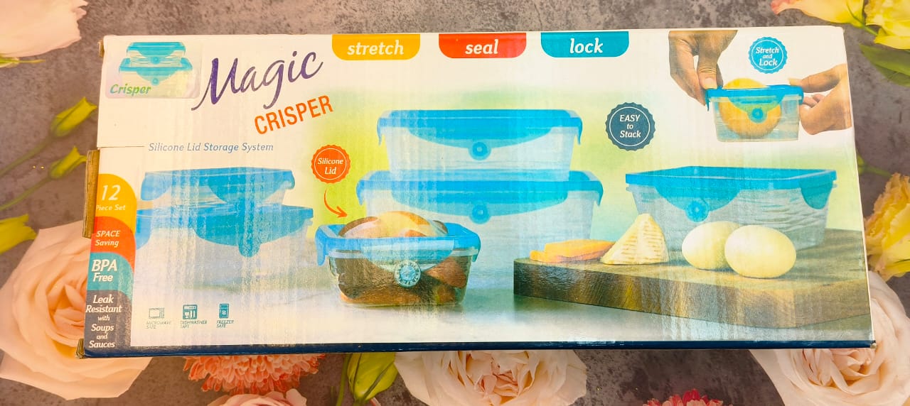 A-521 6-Piece Silicone Crisper Set / 15530110