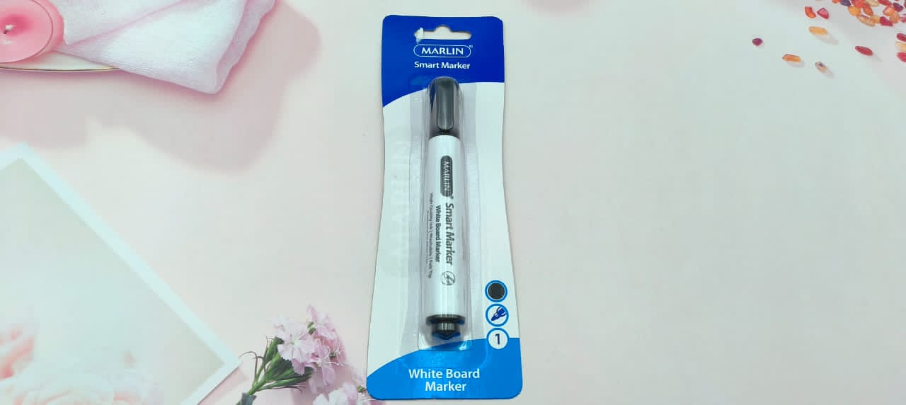Marl Whtbord Markers 1's Blk / SM189
