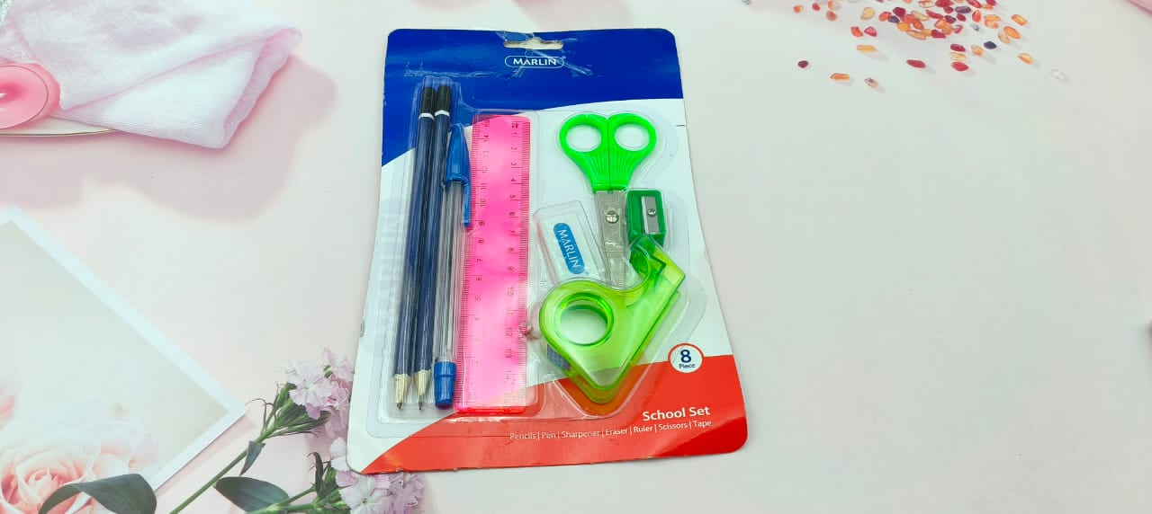 Marlin 8pcs School Tool Kit / KIT2