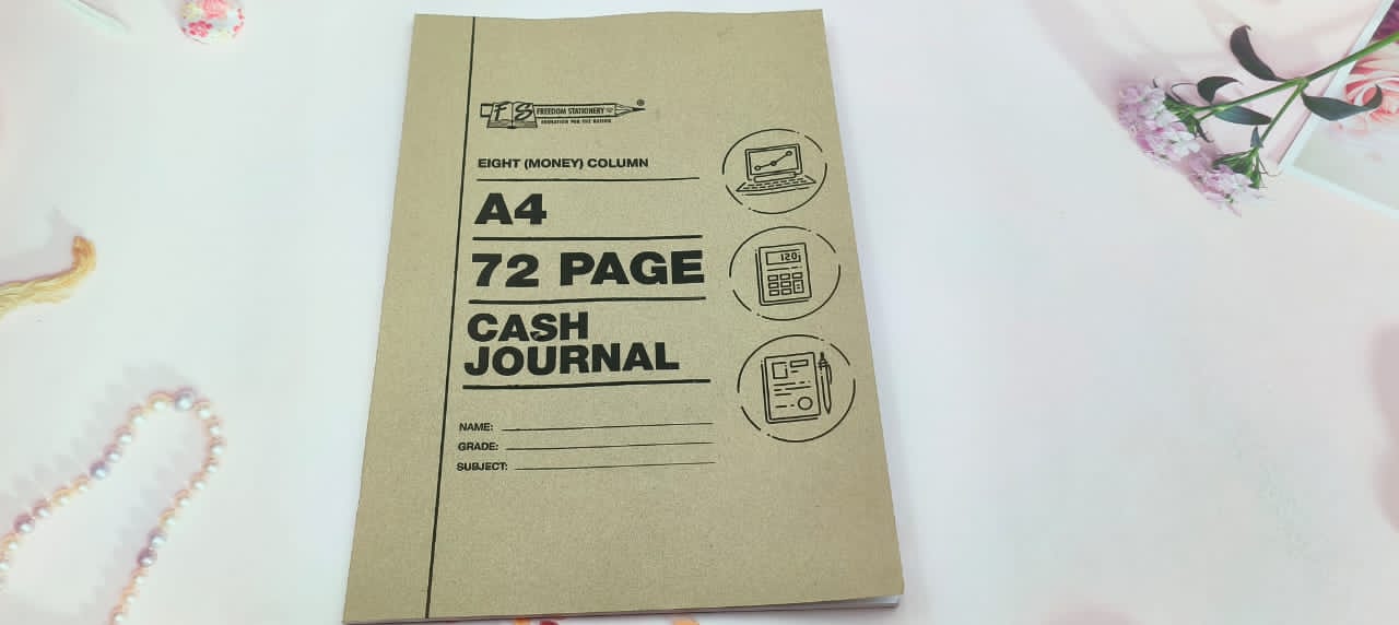 ACC. BKS 72P A4 8MC CASH JRNL / 2004
