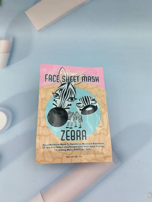 Zebra Face Sheet Mask / 1294-03C