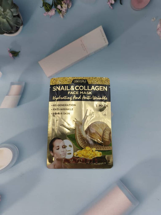 Snail & Collagen Face Mask / HA3031