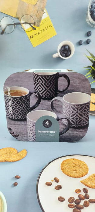 Set of 4 mugs / T01-77-2