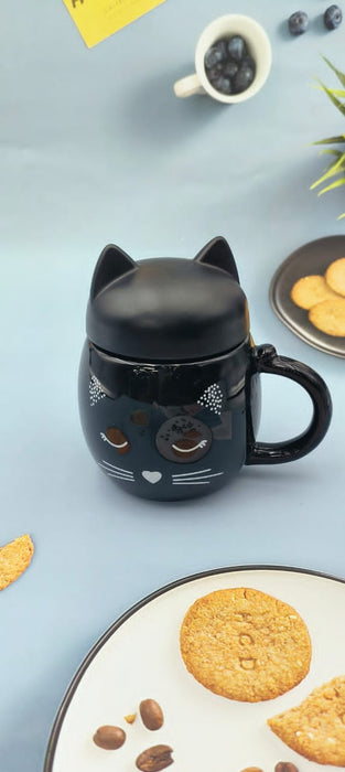 Cute Cat Porcelain cup / 16431022