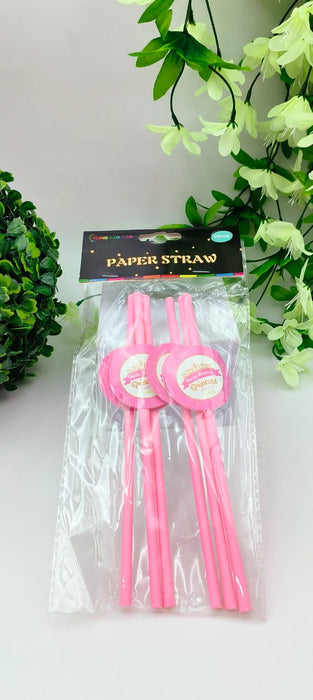 Paper Straw 6pcs / SLXG-3