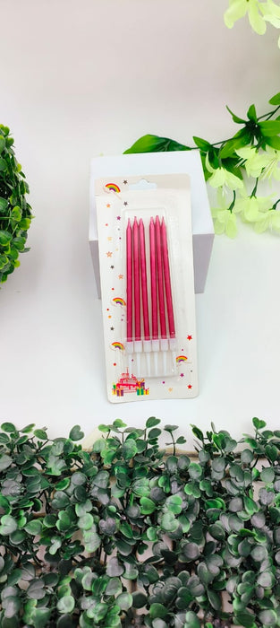 6pcs Cake Candle / 0048-11