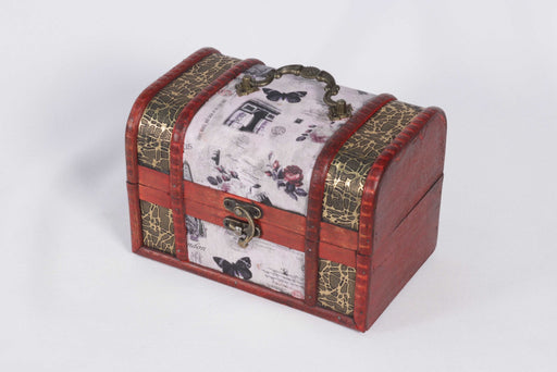 Antique Wooden Box / L / 1210596 - Besco Hyper
