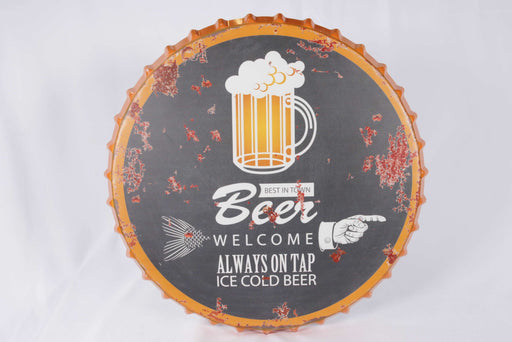 Can Cap Decorative Plate / 13520007 - Besco Hyper