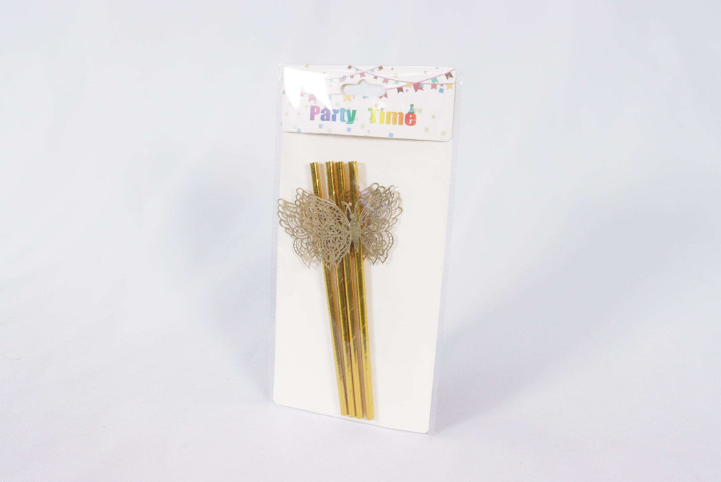 Butterfly Straws / 34359-7 - Besco Hyper