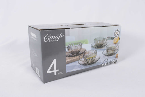 European style coffee cup and saucer set4pcs//SHBD-4