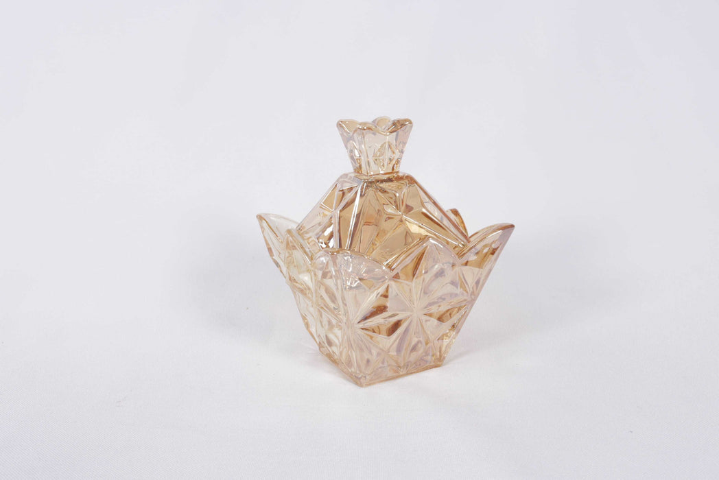 Gold Glass Sugar Bowl/D35-TG048