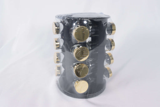 16PCs Black Spice Rack / B30-R16B