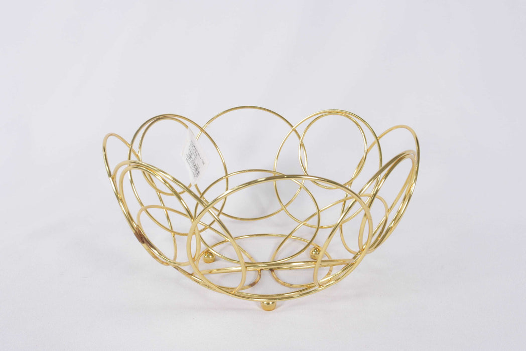 Gold Fruit Basket / SLJ-108