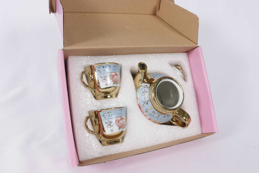Ceramic Tea Pot and Cup Set 3Pcs /24