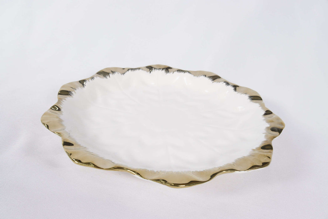 Gold Rimmed Plate / 13880075