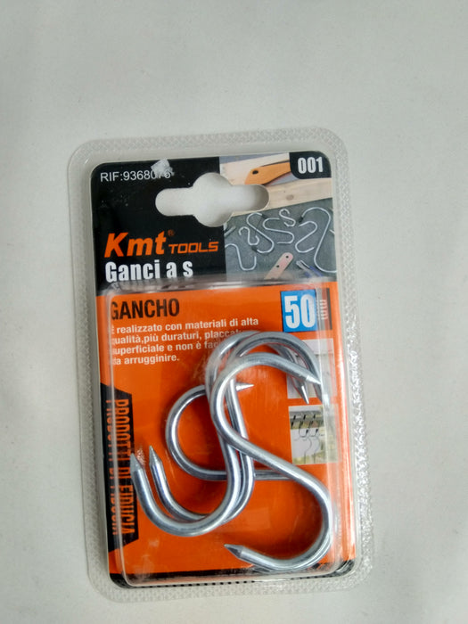 S型尖头钩 4PCs 50mm / 9368076