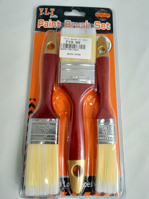 Paint Brush Set 3Pcs
