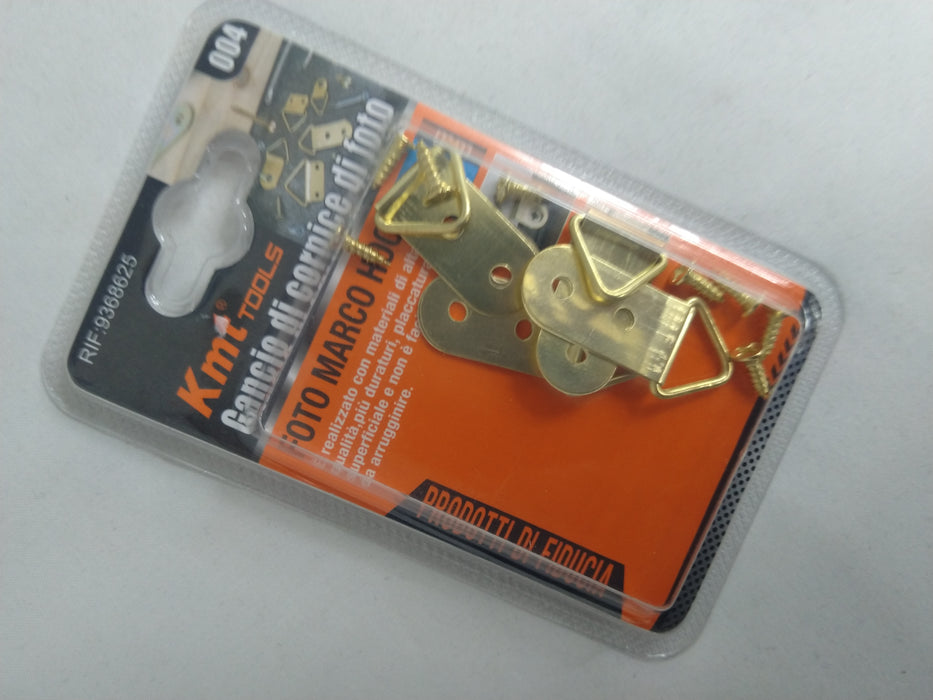 三角框挂钩带螺丝40mm 4PCS / 9368625