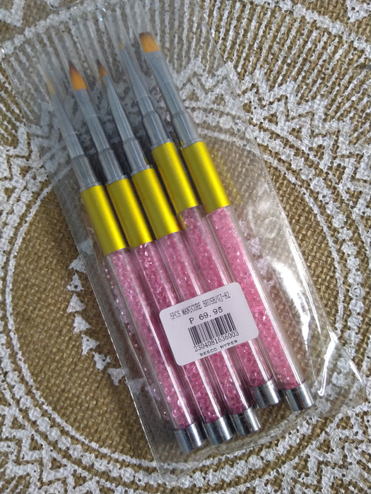 5PCs MAnicure Brush / GJ-82