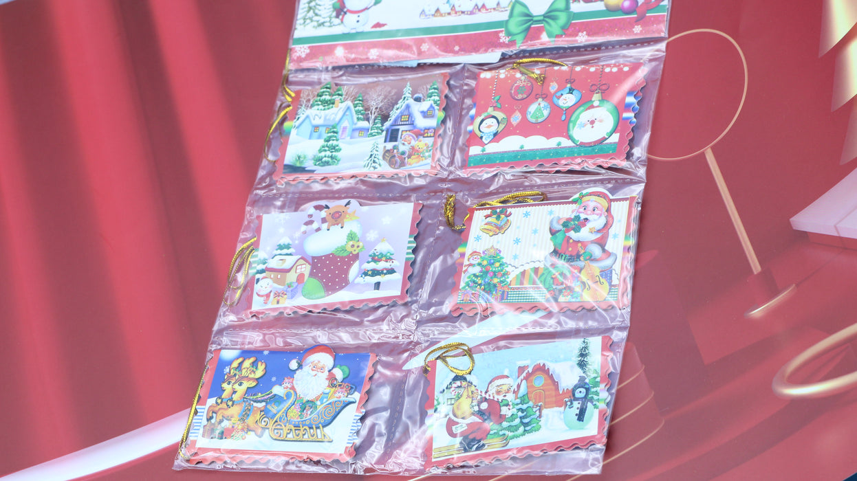 Christmas Mini Greeting Card 6pcs / 13910058