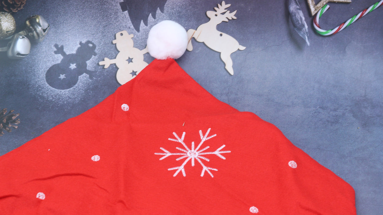 Santa Claus Hat Chair Cover / N1-33