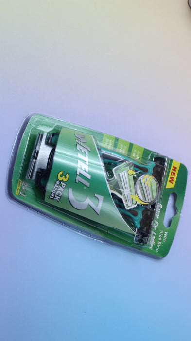 Wetell Triple Blade Razors 3 pack / ET201946 / 10790001