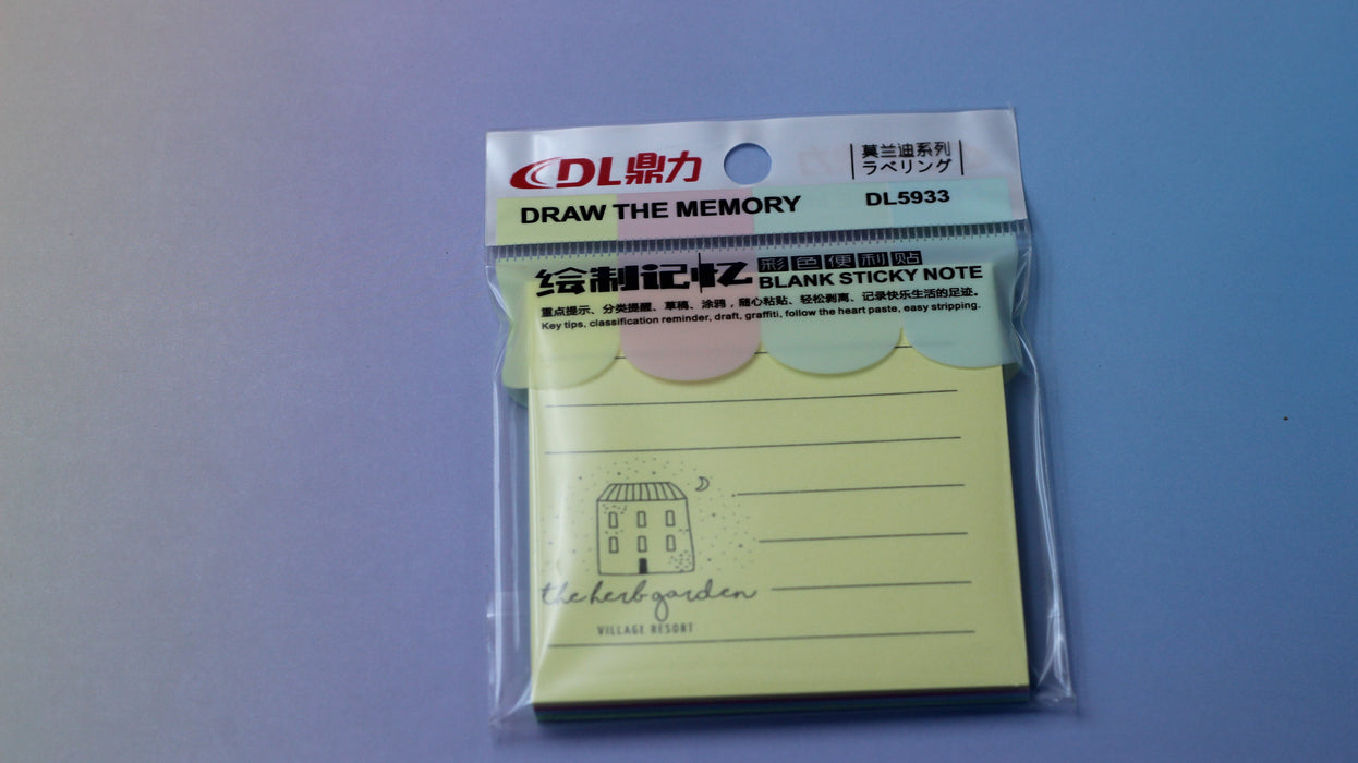 Rainbow Memo Paper 70 page DL5933 / 12740575