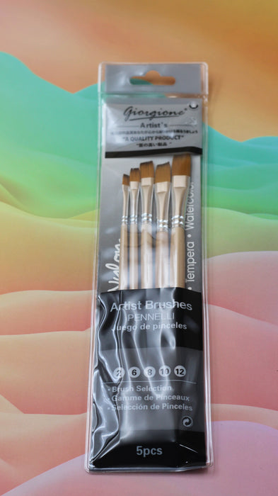 Set of 5 Brushes (Gold) / G-5020F