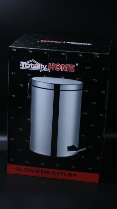 12L Stainless Steel Bin / 11054